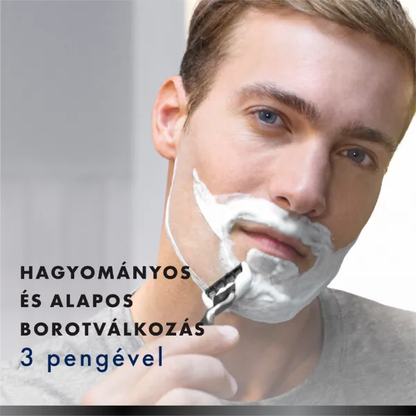 Gillette Mach3 Charcoal Borotvabetétek Férfiaknak, , 5 db Borotvabetét termékhez kapcsolódó kép