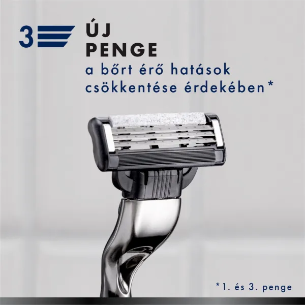 Gillette Mach3 Charcoal Borotvabetétek Férfiaknak, , 5 db Borotvabetét termékhez kapcsolódó kép