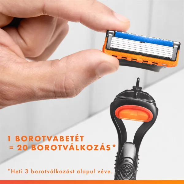 Gillette Fusion5 Pótfejek Férfi Borotvához, 4 db Borotvabetét termékhez kapcsolódó kép