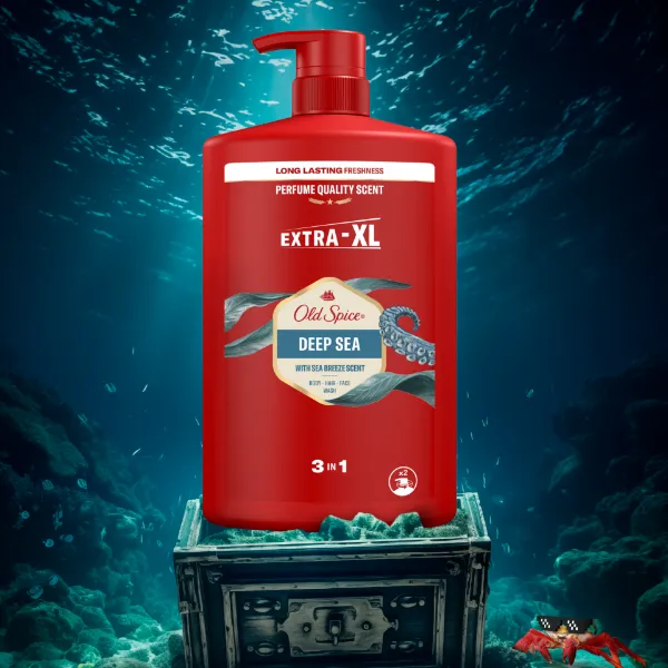 Old Spice Tusfürdo DeepSea 3in1 1000ml termékhez kapcsolódó kép