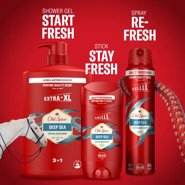 Old Spice Tusfürdo DeepSea 3in1 1000ml termékhez kapcsolódó kép