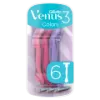 Gillette Venus 3 Colors Eldobható Borotva, 6 Db/Csomag termékhez kapcsolódó kép