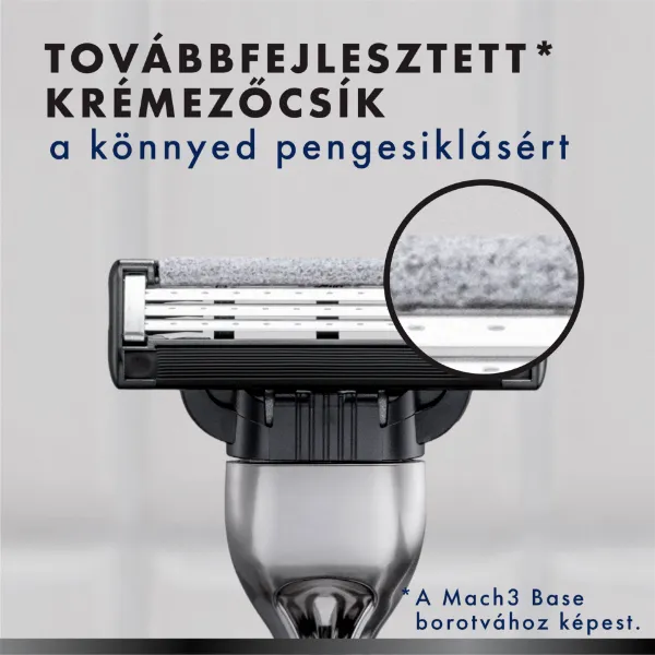 Gillette Mach3 Charcoal Borotva Férfiaknak, 1 Gillette Borotva,, 2 db Borotvabetét termékhez kapcsolódó kép