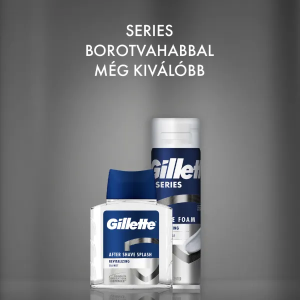 Gillette Series Aftershave Splash, Revitalizáló Illattal, 100ml termékhez kapcsolódó kép