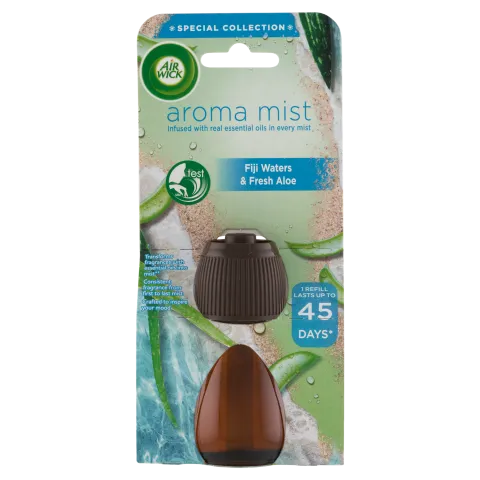 Air Wick Aroma Diffúzor utántöltő, Fidzsi lagúna és friss aloe illat, 20ml termékhez kapcsolódó kép
