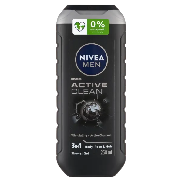 Nivea MEN tusfürdő 250ml Active Clean termékhez kapcsolódó kép