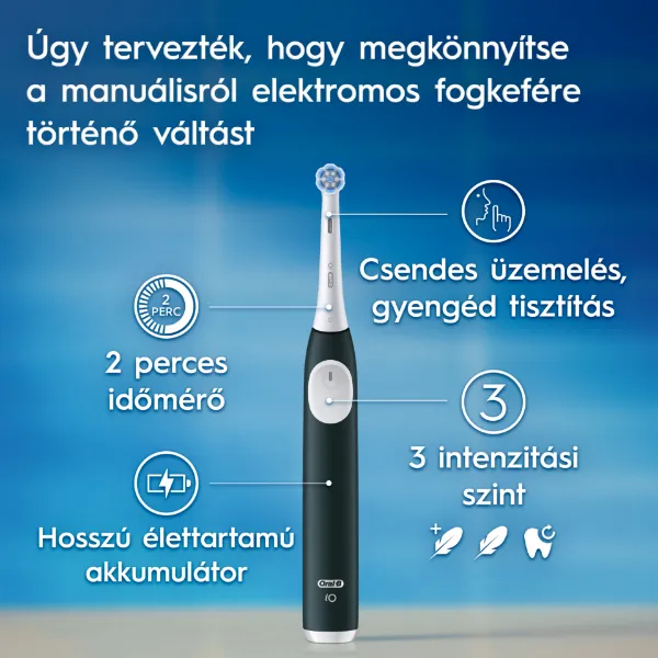 Oral-B iO 2 Elektromos Fogkefe, Erdőzöld termékhez kapcsolódó kép
