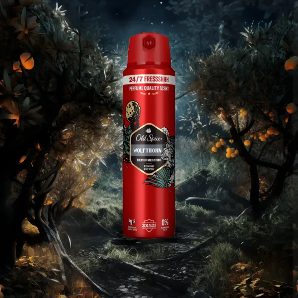 Old Spice Wolfthorn Deo Spray Férfiaknak, 150 ml termékhez kapcsolódó kép