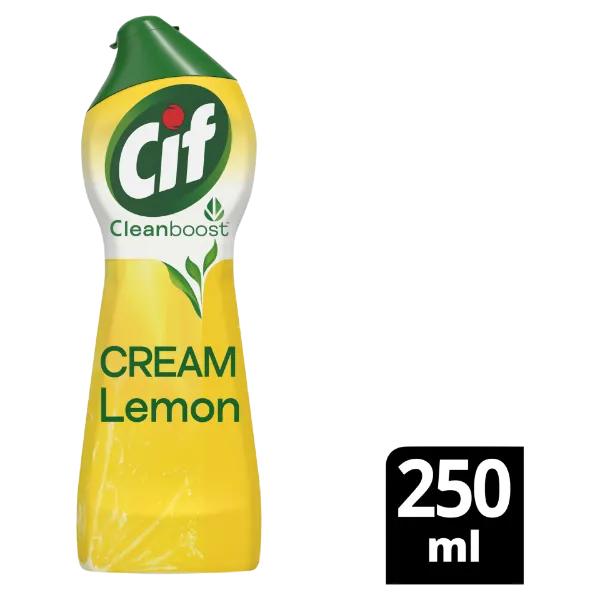 Cif Cream  súrolókrém mikrokristályokkal Lemon 250 ml termékhez kapcsolódó kép
