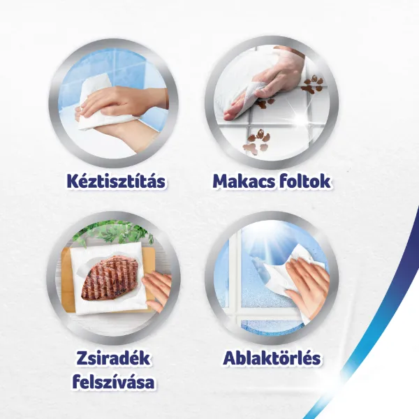 Zewa Premium Jumbo háztartási papírtörlő 3 rétegű 1 tekercs termékhez kapcsolódó kép