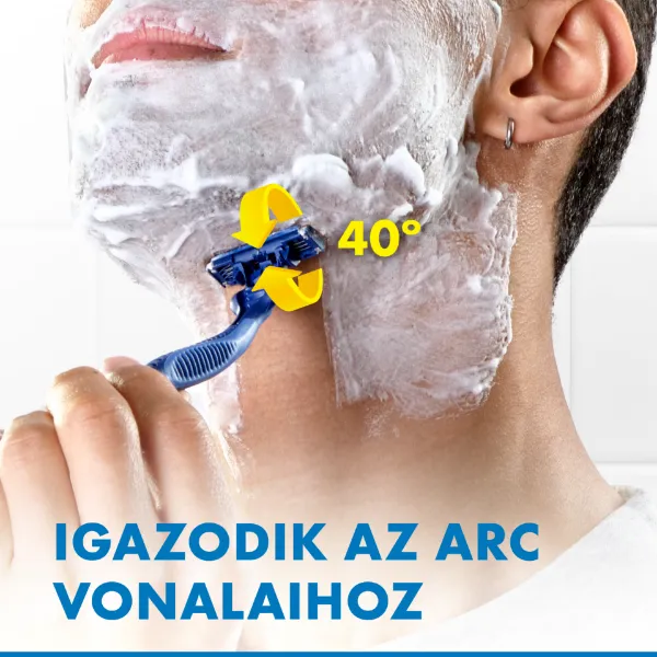 Gillette Blue3 Comfort Slalom Eldobható Borotva, 3 db termékhez kapcsolódó kép
