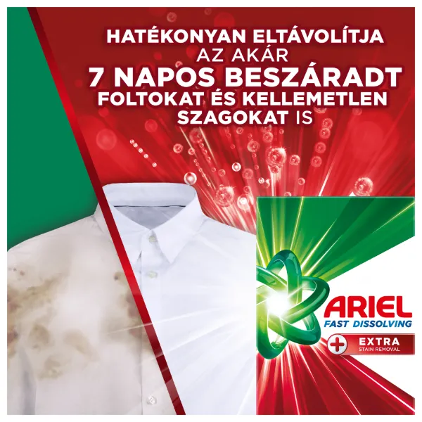Ariel Mosópor, 3.74 kg, 68 Mosáshoz, +Ultra Oxi Effect termékhez kapcsolódó kép