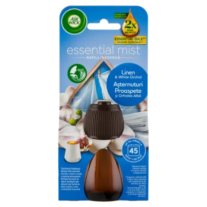 Air Wick aroma diffúzor utántöltő 20 ml Pamut és Fehér Orchidea termékhez kapcsolódó kép