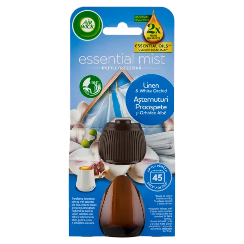 Air Wick aroma diffúzor utántöltő 20 ml Pamut és Fehér Orchidea termékhez kapcsolódó kép