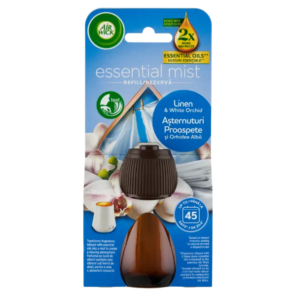 Air Wick aroma diffúzor utántöltő 20 ml Pamut és Fehér Orchidea termékhez kapcsolódó kép