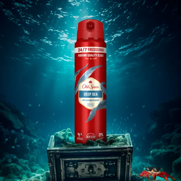 Old Spice Deep Sea Deo Spray Férfiaknak, 150 ml termékhez kapcsolódó kép