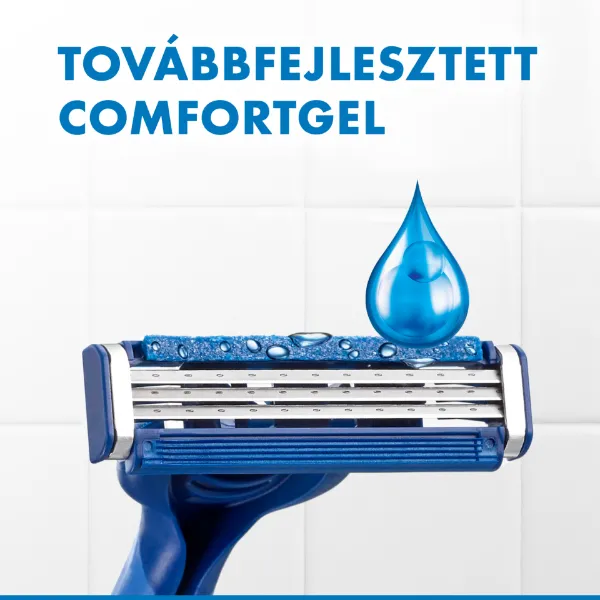 Gillette Blue3 Plus Comfort, Eldobható Borotva Férfiaknak, 4 Darabos Kiszerelés termékhez kapcsolódó kép