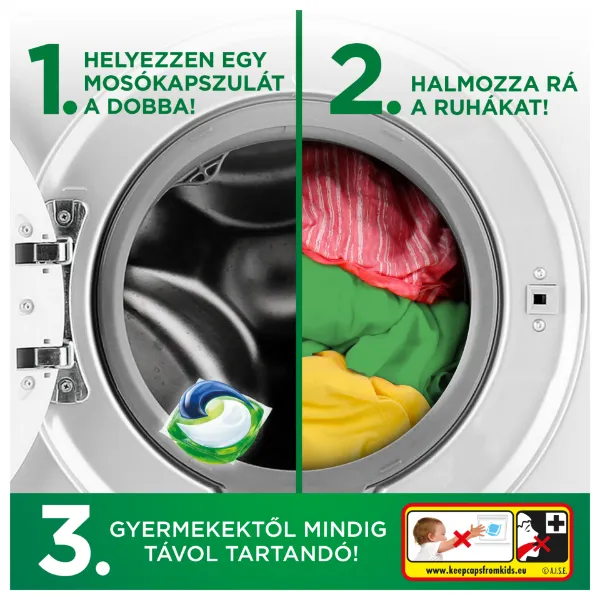 Ariel mosókapsz. Color 12 db termékhez kapcsolódó kép