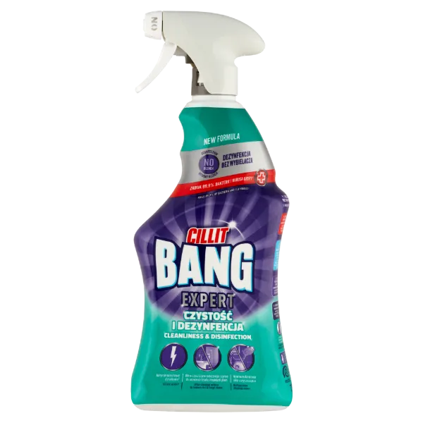 Cillit Bang Expert tisztító és klórmentes fertőtlenítő spray 750 ml termékhez kapcsolódó kép