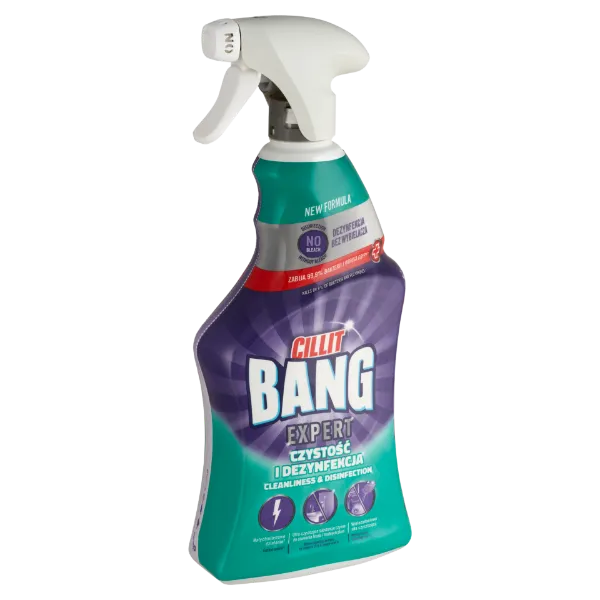 Cillit Bang Expert tisztító és klórmentes fertőtlenítő spray 750 ml termékhez kapcsolódó kép