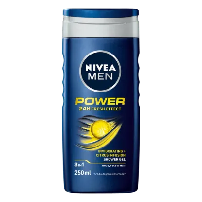 Nivea tusfürdő férfi 250 ml Power termékhez kapcsolódó kép