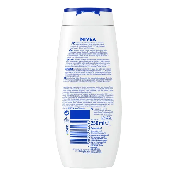 Nivea tusfürdő 250 ml Cream Aloe termékhez kapcsolódó kép