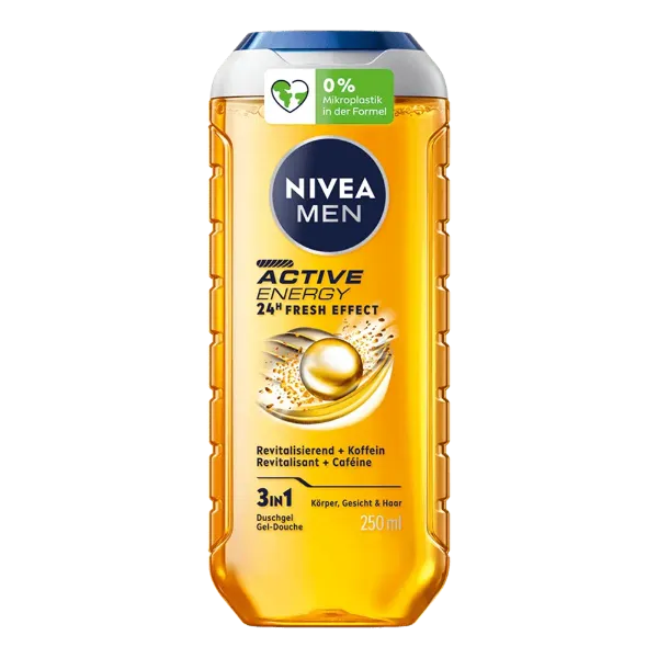 Nivea tusfürdő férfi 250 ml Active Energy termékhez kapcsolódó kép