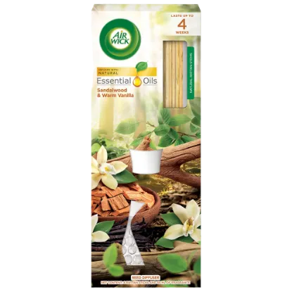 Air Wick pálcikás illatosító 30ml Szantálfa és Lágy Vanília termékhez kapcsolódó kép
