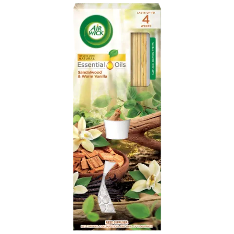 Air Wick pálcikás illatosító 30ml Szantálfa és Lágy Vanília termékhez kapcsolódó kép