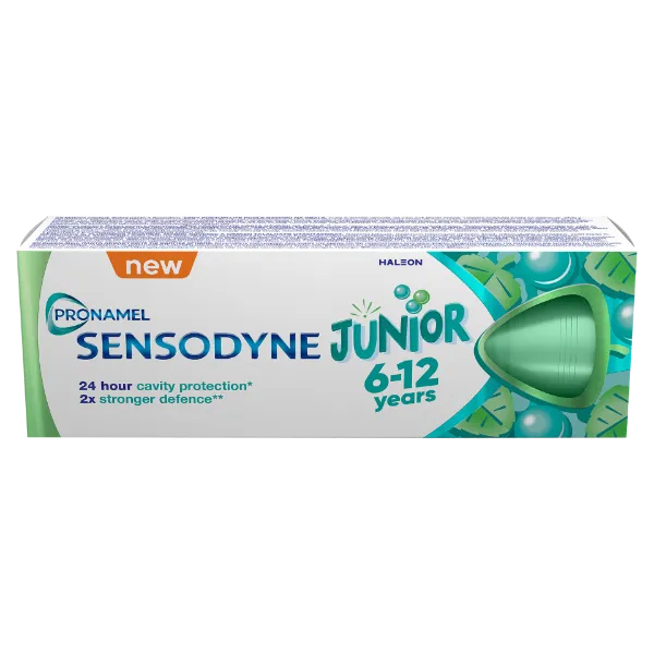 Sensodyne Pronamel Junior mentolos ízű fluoridos fogkrém 6-12 év 50 ml  termékhez kapcsolódó kép