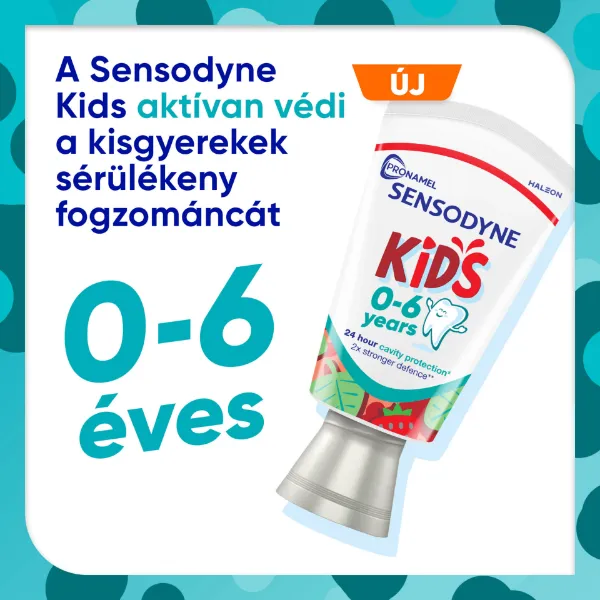 Sensodyne Pronamel Kid's epres ízű fluoridos fogkrém 0-6 év 50 ml  termékhez kapcsolódó kép