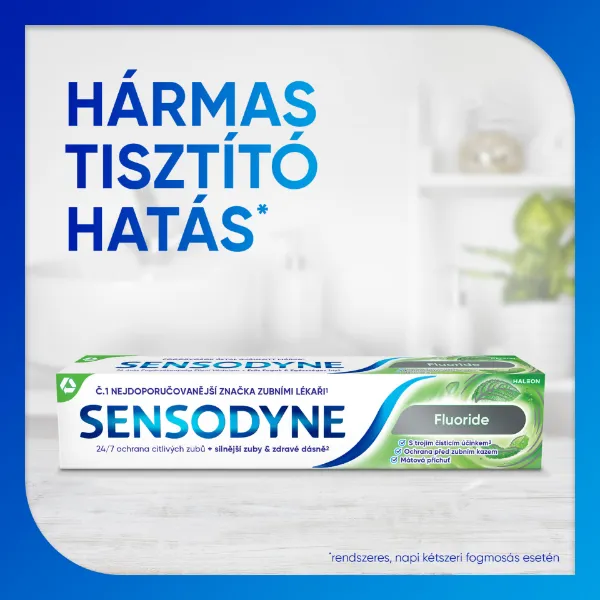 Sensodyne Fluoride fluoridos fogkrém 75 ml  termékhez kapcsolódó kép