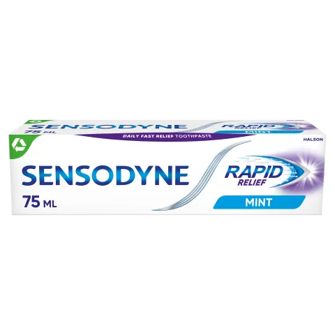 Sensodyne Rapid Relief Mint fluoridos fogkrém 75 ml termékhez kapcsolódó kép