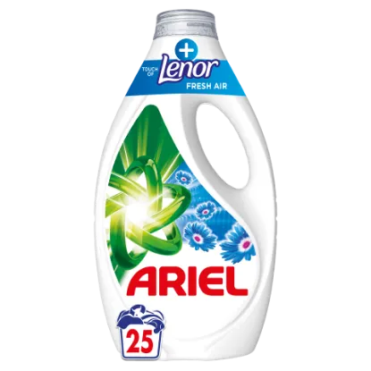 Ariel Folyékony Mosószer, 25 Mosáshoz, + Touch Of Lenor Fresh Air termékhez kapcsolódó kép