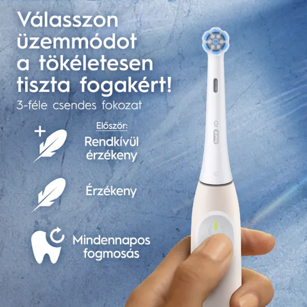 Oral-B iO 2 Elektromos Fogkefe, Világos Rózsaszín termékhez kapcsolódó kép