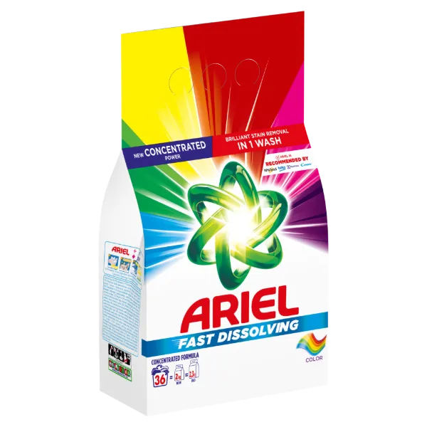 Ariel Color Mosópor, 36 Mosáshoz, 1,98 KG termékhez kapcsolódó kép