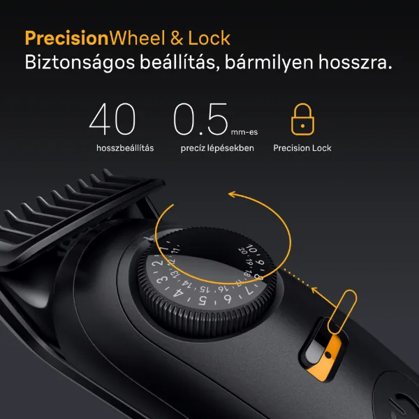 Braun Series 5 Szakállvágó, +4 Formázóeszköz, 40 Hosszbeállítás, Éles Pengék, BT5520, Fekete termékhez kapcsolódó kép