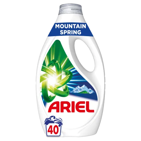 Ariel Folyékony Mosószer, 40 Mosáshoz, Mountain Spring termékhez kapcsolódó kép