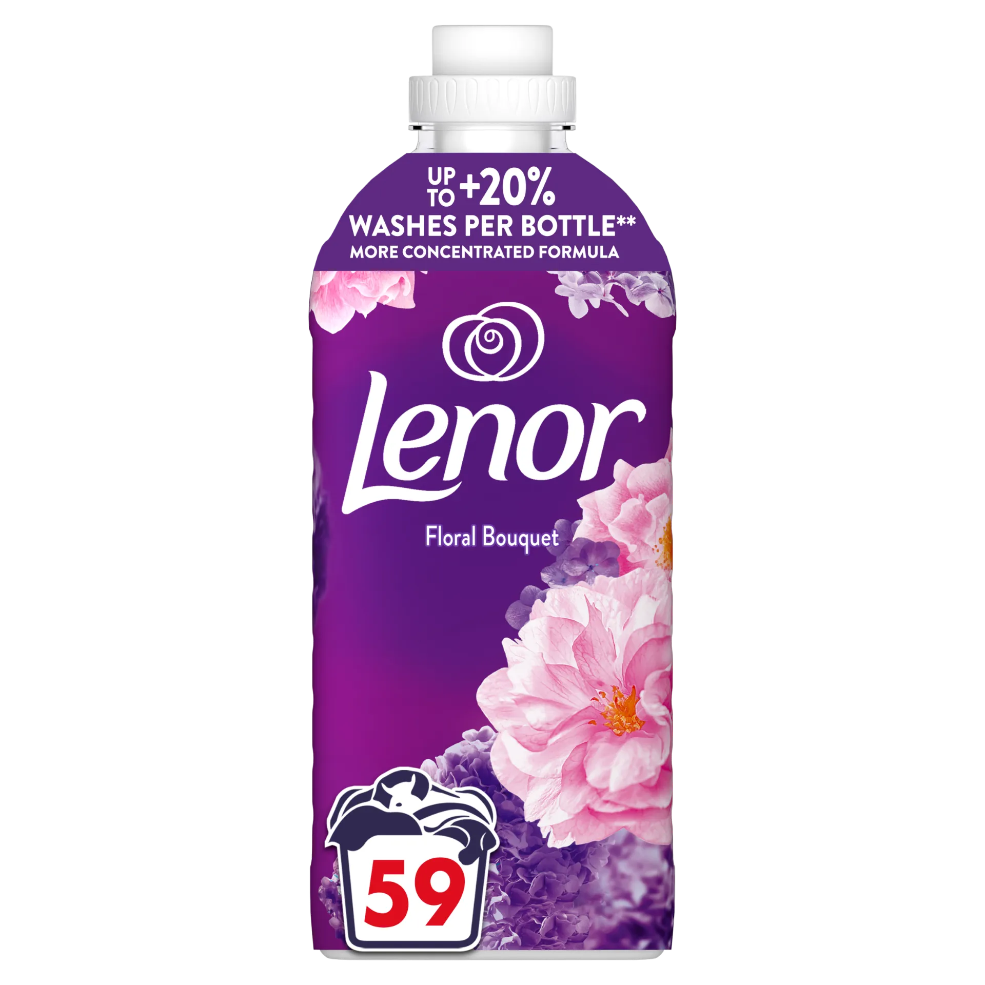 Lenor  Textilöblítő 59 Mosáshoz, Floral Bouquet