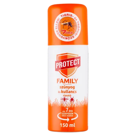 Protect Family szúnyog- és kullancsriasztó aeroszol 150 ml termékhez kapcsolódó kép