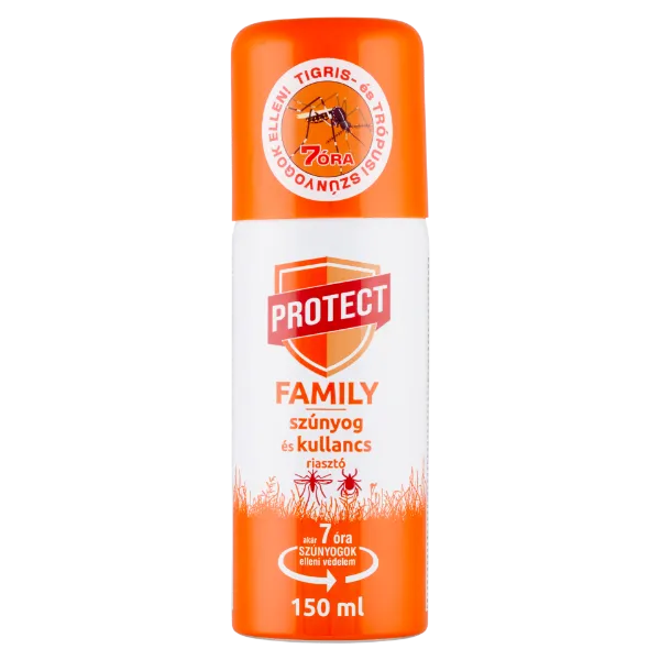 Protect Family szúnyog- és kullancsriasztó aeroszol 150 ml termékhez kapcsolódó kép