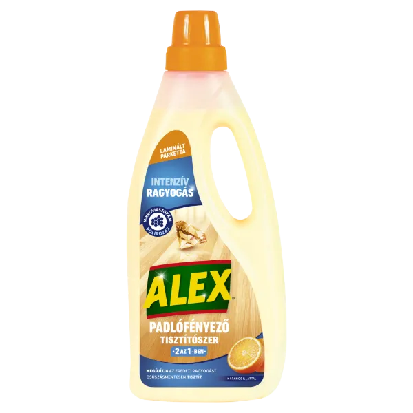 Alex 2 az 1-ben laminált parketta padlófényező tisztítószer 750 ml termékhez kapcsolódó kép
