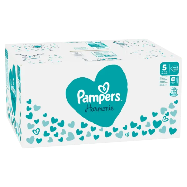 Pampers Harmonie Pelenka - havi pelenkacsomag, Méret: 5, 152 Pelenka, 11kg-16kg termékhez kapcsolódó kép