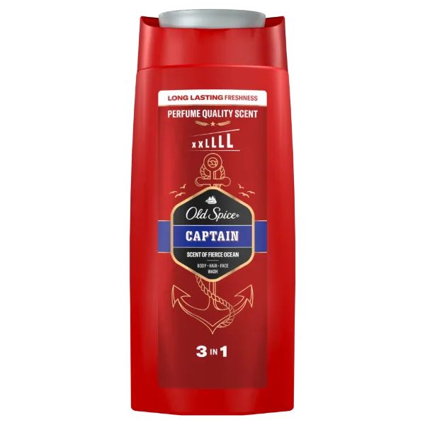 Old Spice Captain Férfi 3 az 1-ben Sampon és Tusfürdő, 675 ml termékhez kapcsolódó kép