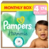 Pampers Harmonie Baby Pelenka - havi pelenkacsomag, Méret: 4, 174 db Pelenka, 9kg-14kg termékhez kapcsolódó kép