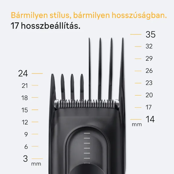 Braun Series 5 Hajvágó,+3 Formázóeszköz, 17 Hosszbeállítás, HC5530 termékhez kapcsolódó kép