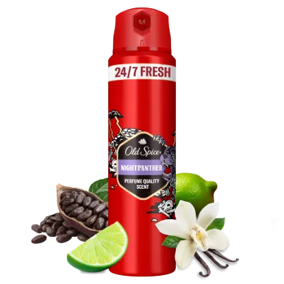 Old Spice Night Panther Deo Spray Férfiaknak, 150 ml termékhez kapcsolódó kép