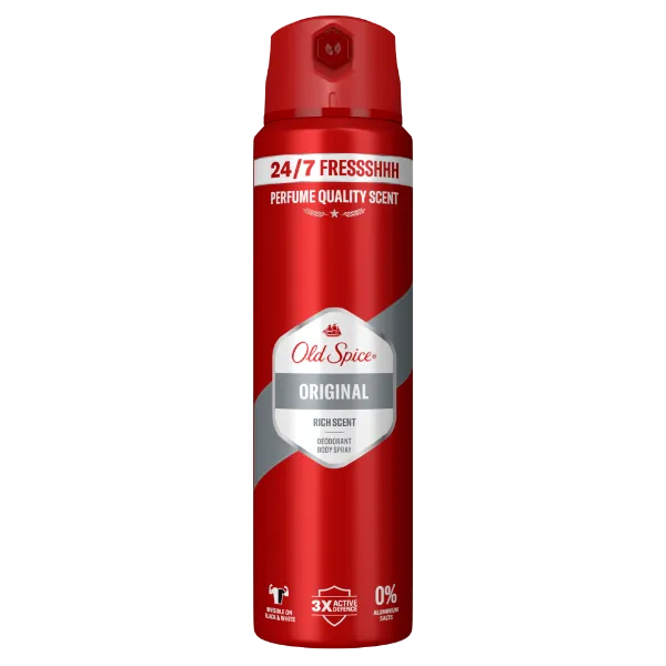 Old Spice Original Deo Spray Férfiaknak, 150 ml termékhez kapcsolódó kép