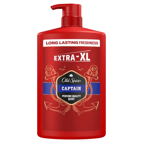 Old Spice Captain Férfi 3 az 1-ben Sampon és Tusfürdő, 1000 ml termékhez kapcsolódó kép