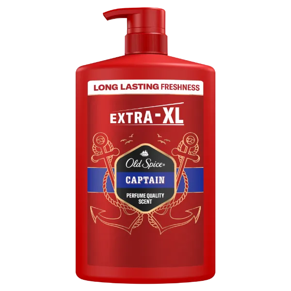 Old Spice Captain Férfi 3 az 1-ben Sampon és Tusfürdő, 1000 ml termékhez kapcsolódó kép